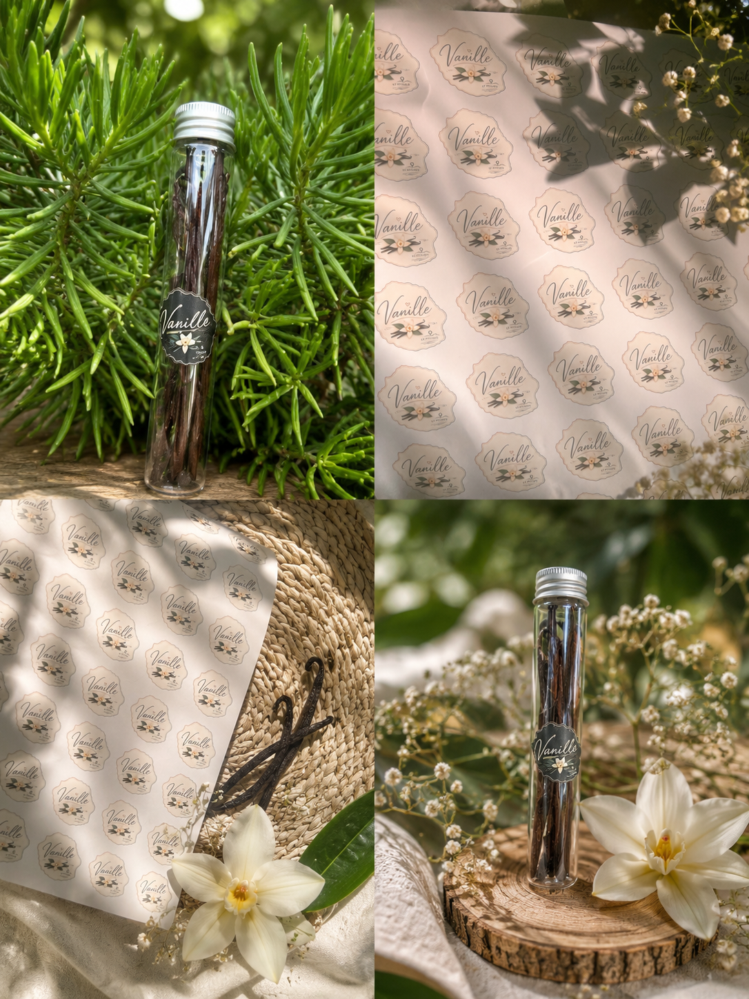 ETIQUETTES PERSONNALISEES ( 4cm par 4cm ) LE LOT DE 100