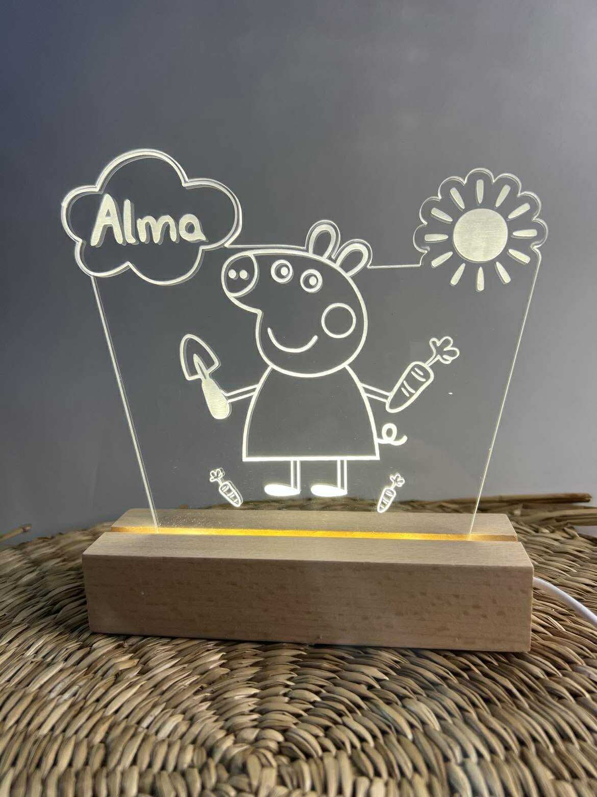 LAMPES LEDS PERSONNALISEES