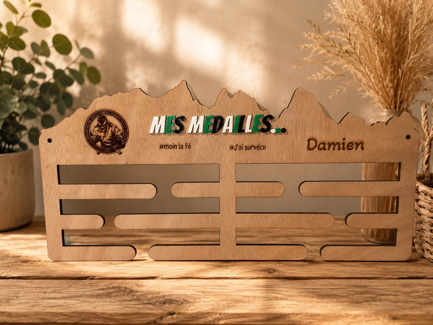 PORTE MEDAILLE PERSONNALISE