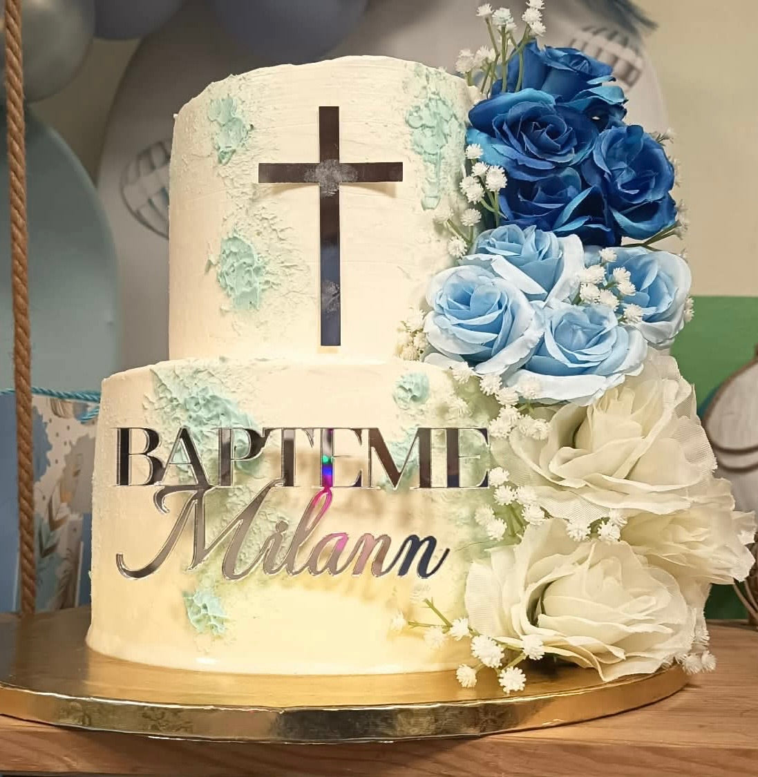 CAKE TOPPER PERSONNALISE