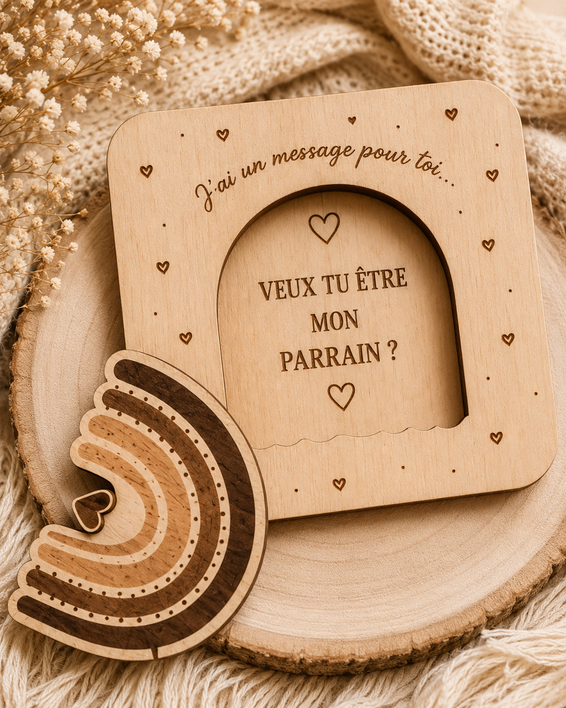 MESSAGE CACHE PERSONNALISE