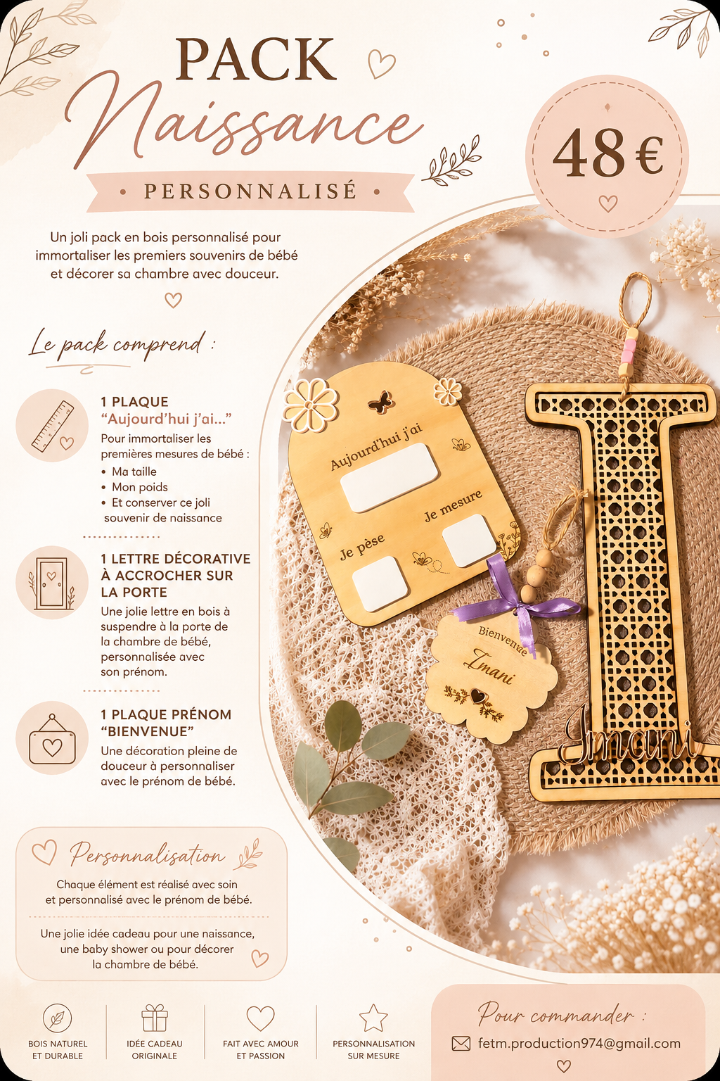 PACK NAISSANSE PERSONNALISE